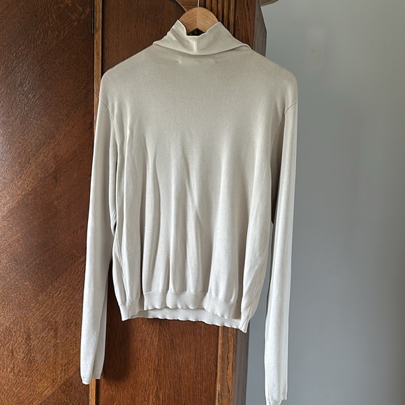 Ellen Tracy Linda Allen Womens Mock-Neck, Pullover Sweat - Picture 4 of 4